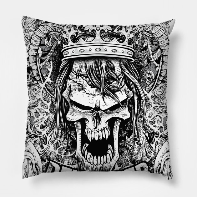 Halloween Devourer Pillow by Gigart