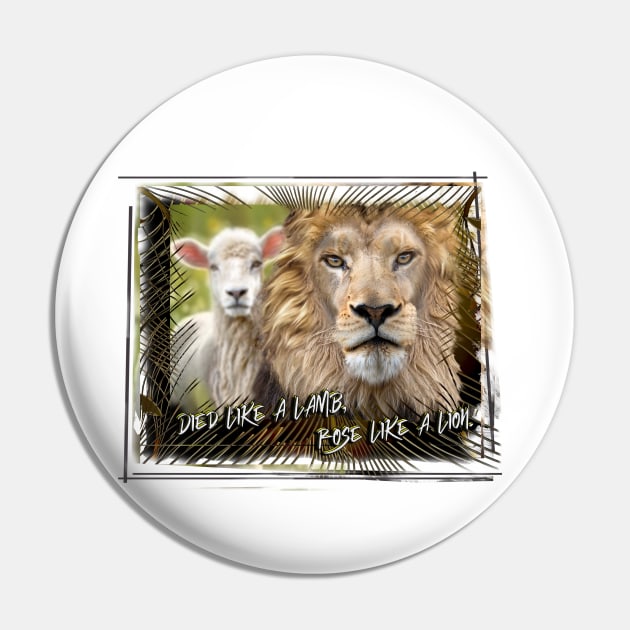 Died like a lamb, rose like a lion Pin by E-mporium Pixels