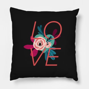 Love illustration Pillow