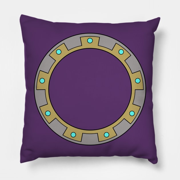 Xena's Chakram Pillow by CharXena