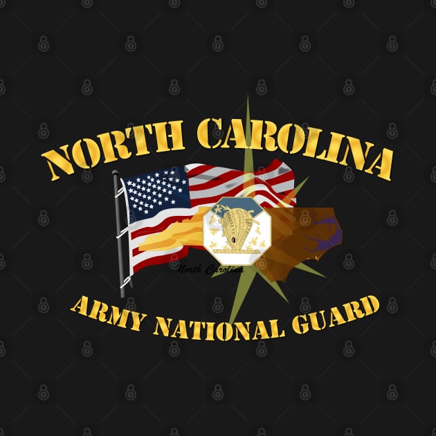 North Carolina - ARNG w Flag by twix123844