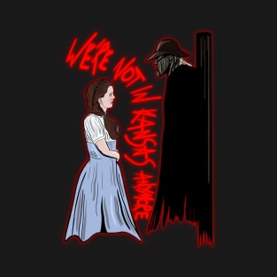 Wizard Of Oz Jeepers Creepers Horror Movie Mashup T-Shirt