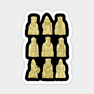 Lewis Chessmen Magnet