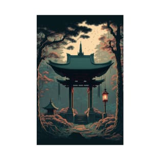 Mystical Shinto Shrine T-Shirt