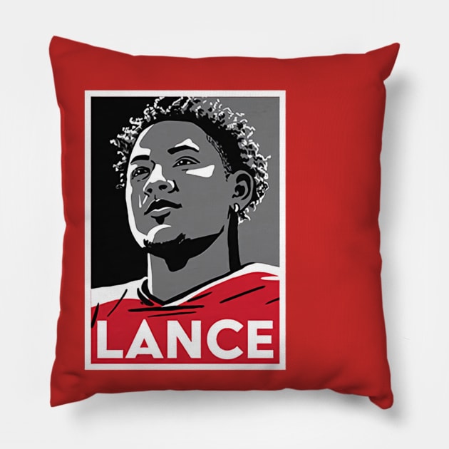 Trey Lance Poster Pillow by Chunta_Design