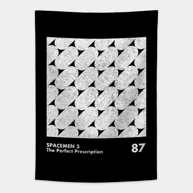 The Perfect Prescription / Spacemen 3 / Minimalistic Design Artwork Tapestry by saudade
