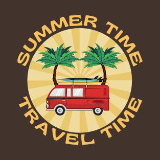Summer Time Travel Time T-Shirt