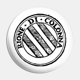 Rione Colonna b-text Pin