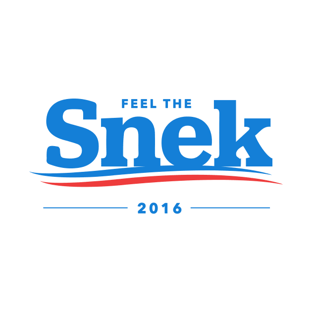 Feel The Snek President 2016 T-Shirt by dumbshirts