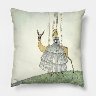 John and the Ghosts by Kay Nielsen Pillow