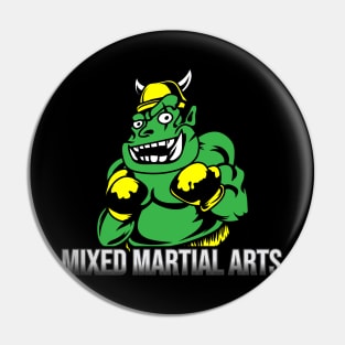 MMA FIGHTER ORC OGRE MIXED MARTIAL ARTS DESIGN Pin