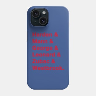 Clippers '23-'24 playoff squad Phone Case