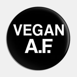 Vegan A.F. Pin