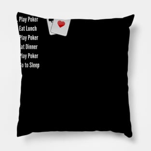 Best Gift Idea for a Professional Poker Player Pillow