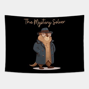 Capybara Detective The Mystery Solver Tapestry