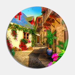 Colorful Alley Pin