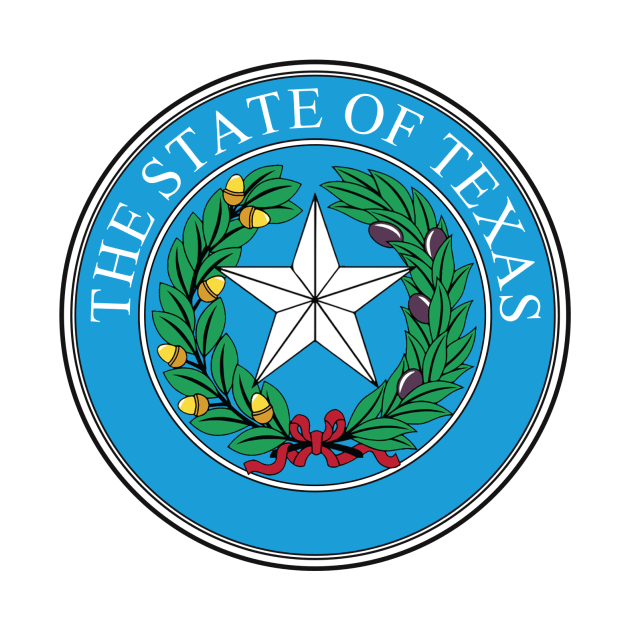 Texas Seal by Wickedcartoons