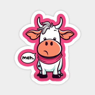 Millennial Cow Magnet