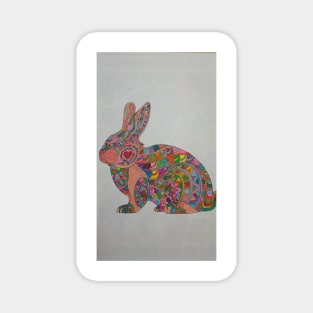 Easter Bunny T-shirt Magnet