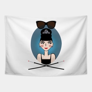 Breakfast at Tiffany's Holly Golightly, Audrey Hepburn Tapestry