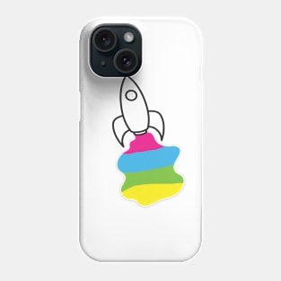 Colorful Rocket Phone Case