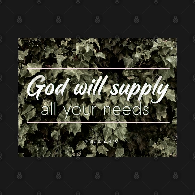 God will supply all your needs by Javisolarte