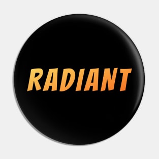 Radiant Resilience Tee - Glow in Adversity Pin