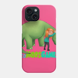 Hug A Friend! - Bronto With Girl Edition - With Extra Love Phone Case