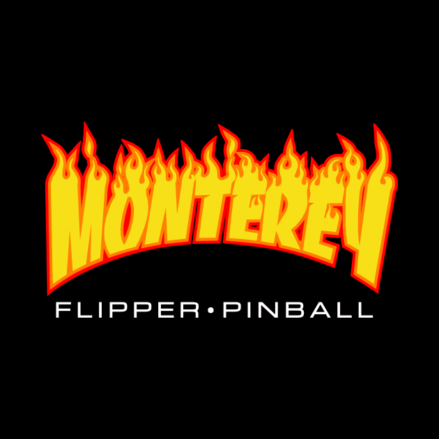 Monterey Flipper Pinball on Fire by DRI374
