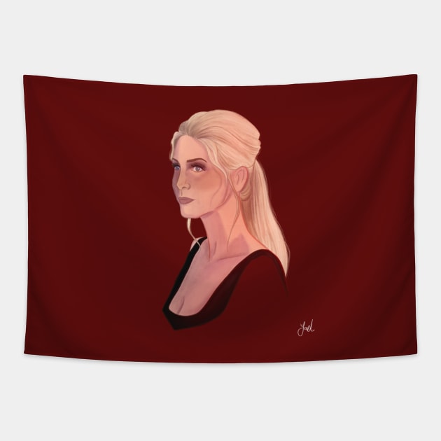 First Kill Elizabeth Mitchell Tapestry by YaelsColors