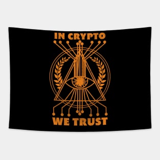 In Crypto We Trust Tapestry