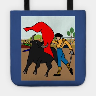 Arena Bullfight Torero Bull Tote