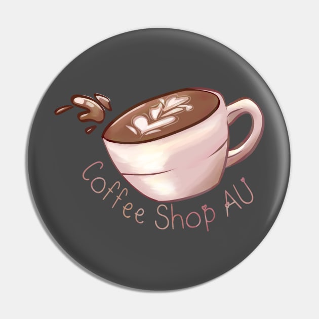 Coffee Shop AU Pin by Sketchyleigh