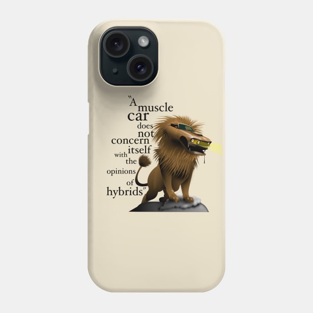 Muscle Car Mustang Phone Case by Coton de Tulear T-shirts