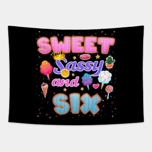 Sweet Sassy And SIx Year Old Tapestry