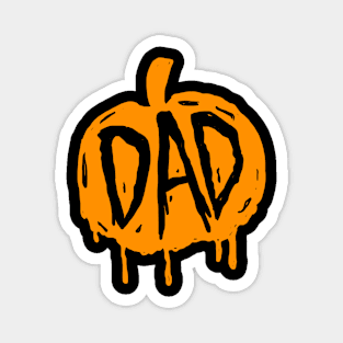 PUMPKIN FAMILY DAD Magnet