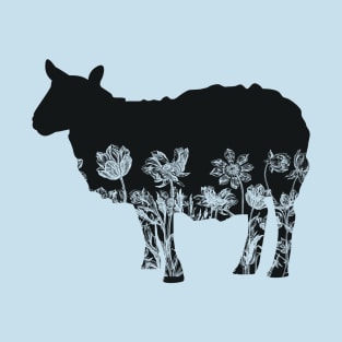 Floral Sheep T-Shirt