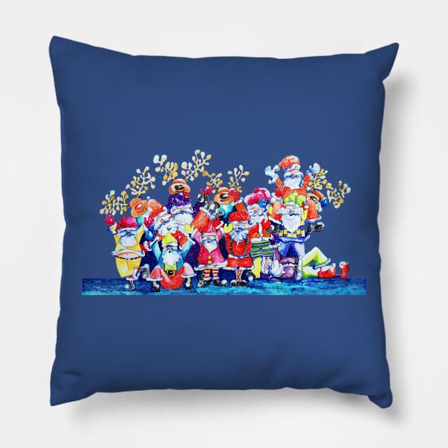 Funny Christmas no BK Pillow by IsabelSalvador