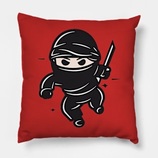 Cute Ninja Pillow