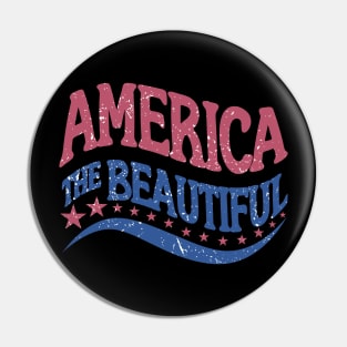 America The Beautiful desig Pin