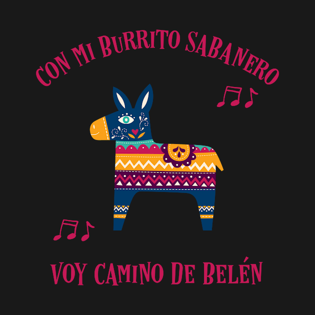 Mi Burrito Sabanero by MessageOnApparel