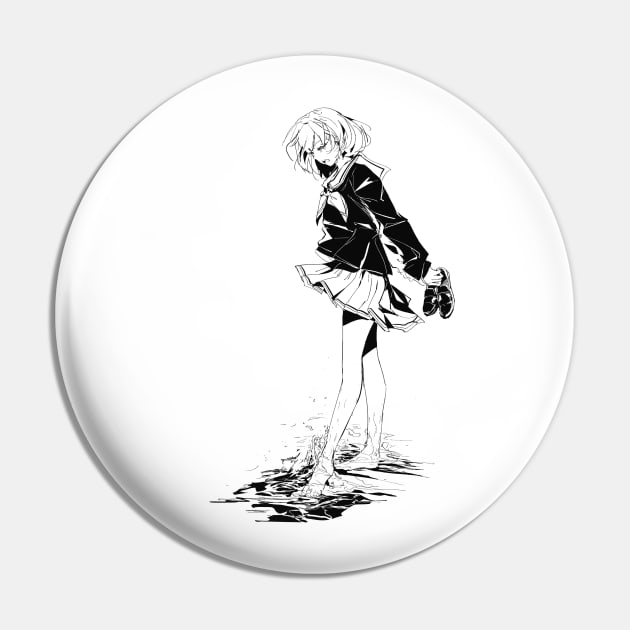 girl at the beach Pin by meltyrice