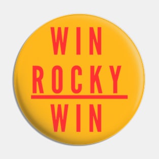 win rocky win Pin