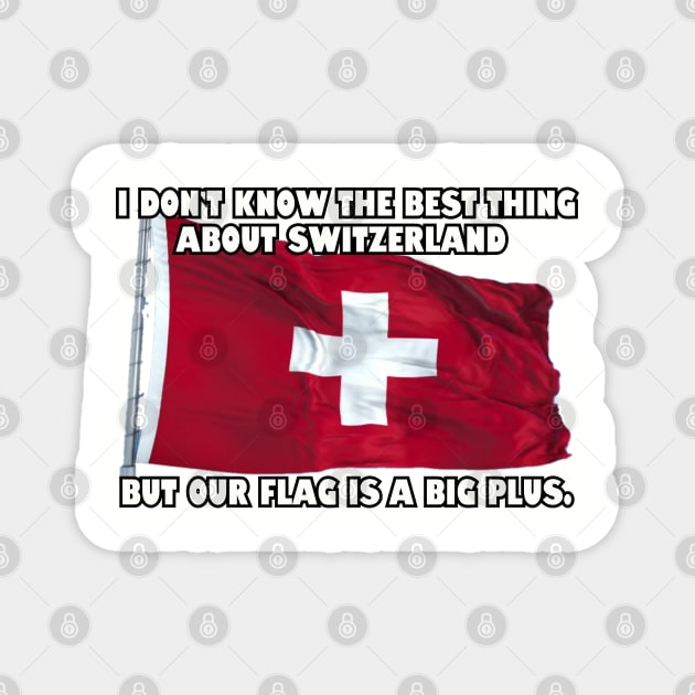 I don't know the best thing about Switzerland..... Magnet by Among the Leaves Apparel