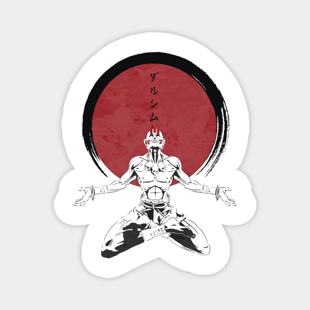 Dhalsim Zen Magnet by ddjvigo