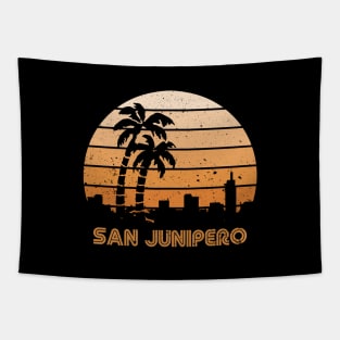 Retro Junipero Tapestry