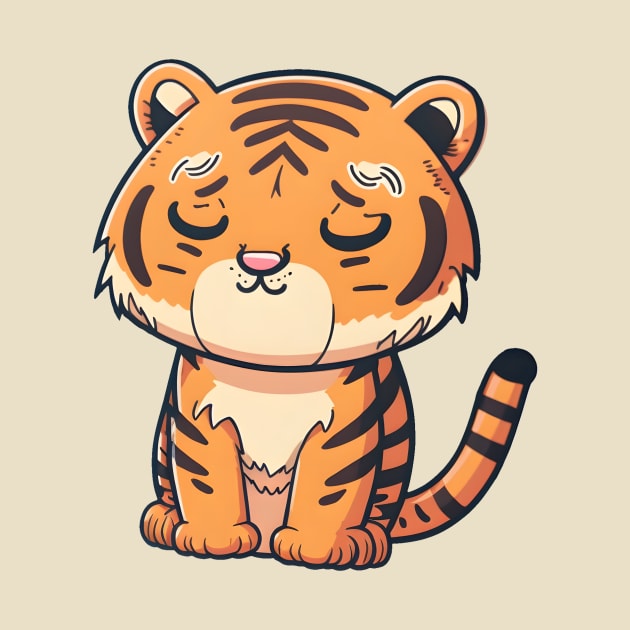 A little tiger very sure of himself, I would say very confident by CutePlanetEarth