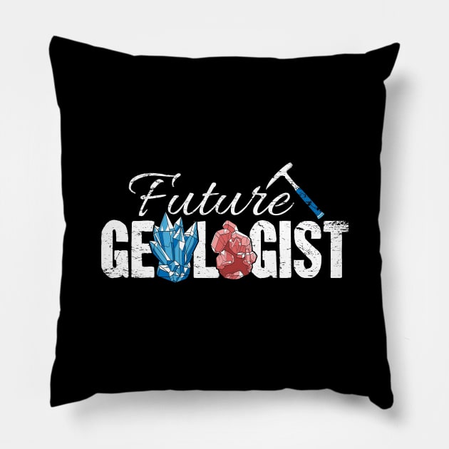 Future Geologist Pillow by captainmood