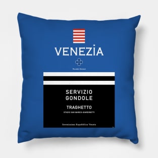 Venise Venezia Motoscafi Vaporetto Gondole Rialto San Marco Pillow