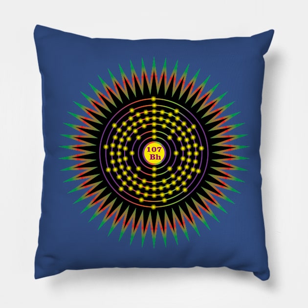 Bohrium Ornament Pillow by Storistir